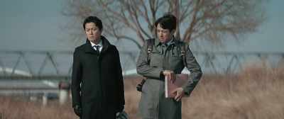 I still smell gasoline.
I think I am. - The Third Murder