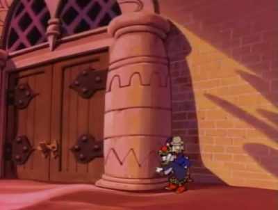 I stole it from
a public online forum, - DuckTales