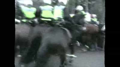 I stood pretty far up front- - The Antifascists