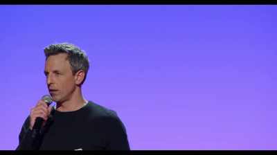 I stood with my back against the wall,
mouth agape, - Seth Meyers: Lobby Baby