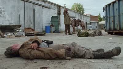 Drop it. - The Walking Dead