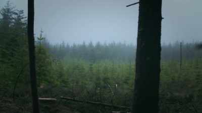 I was struck by the fact
that here we were - Murder in the Badlands