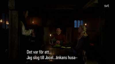 I struck Jocelyn, the widow's maid. - Jamestown