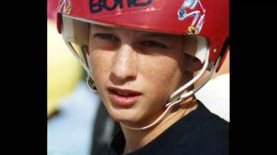 I suddenly felt,
"This is super scary." - Tony Hawk: Until the Wheels Fall Off