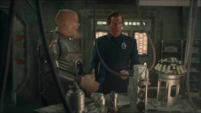 I suggest we take the tech back to Starbug - Red Dwarf: The Promised Land