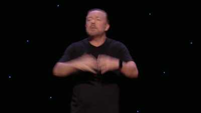 I support all human rights,
and trans rights are human rights. - Ricky Gervais: SuperNature