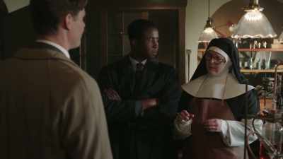  I suppose he does have a
 connection to both women. - Sister Boniface Mysteries