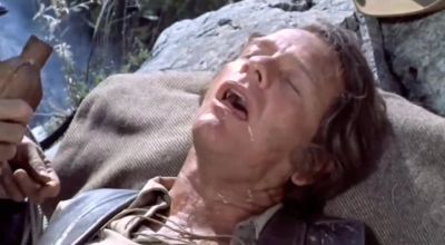 I sure hate to waste good liquor on a dead man - Catlow