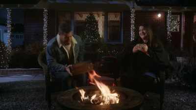 I sure wish he'd slow down. - A Country Christmas Harmony