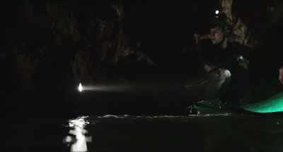 I surfaced with the boy. - The Rescue