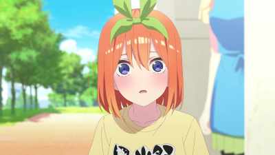 I was surprised
when I was asked for tutoring by him - The Quintessential Quintuplets Movie