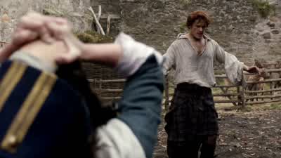 I surrender to you, sir. - Outlander
