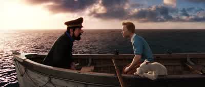 Captaincan you get us to BaggharWhat sort of a stupid question is thatGive me those oars I'll show you some real seamanship laddieI'll not be doubted by some pipsqueak tuft of ginger and his irritating dogI am master and commander of the seas - The Adventures of Tintin