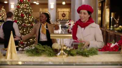 - I swear, I've been working
here for two years - Royally Yours, This Christmas