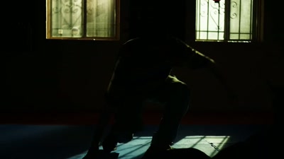 -I swear he moved. -C'mon. Grab him by the wrists. - Kick Me