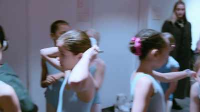  I TA Girls II class. - On Pointe