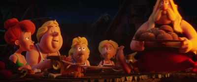 I tagged to the coil, and now - - Asterix: The Secret of the Magic Potion
