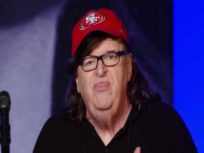 I take you down, the perfect key. - Michael Moore in TrumpLand