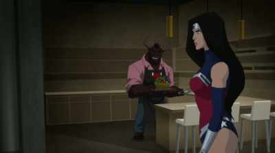 I take it you won't be
staying for dinner. - Wonder Woman: Bloodlines
