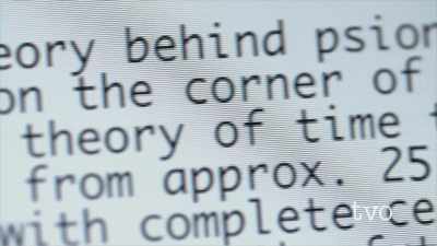 "I was taking a break from
reading up on the theory - The Face of Anonymous