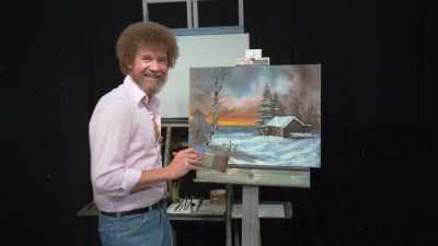 I talk to only one person
when I'm filming, - Bob Ross: Happy Accidents, Betrayal & Greed