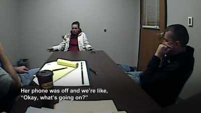 - I talked to her Tuesday night - Interrogation Raw