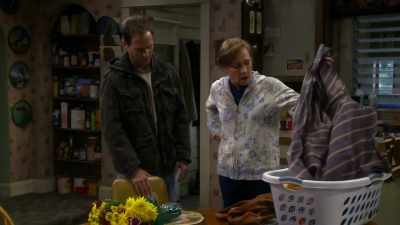 I talked with Helen
at work, - The Conners