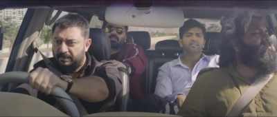 I was talking about work.
–What work? Smuggling monkeys? - Chekka Chivantha Vaanam