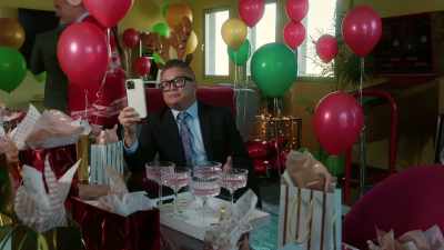 I was talking to an elf. I'm
setting up for my holiday party. - Ladies of the '80s: A Divas Christmas