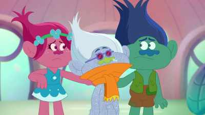 I was talking to Mr. Diamond, but, yes.
Is that going to be a problem? - Trolls: The Beat Goes On!