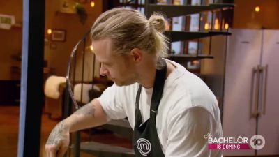 I taste the puree. - MasterChef Australia