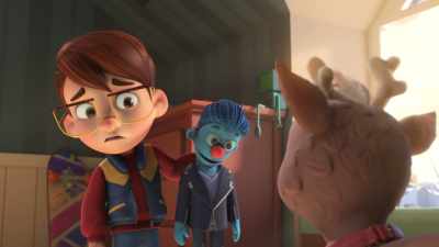 I taught myself ventriloquism. - Reindeer in Here