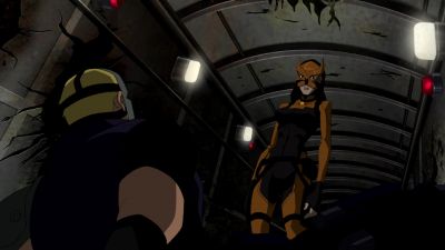 - I taught you that move!
- Uh, duh, dad. - Young Justice