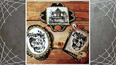 I teach hands-on cookie
decorating classes. - Halloween Cookie Challenge