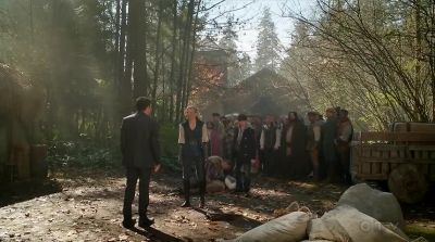 "Thanks to the hero Regina's sacrifice," - Once Upon a Time