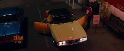 That night,
Sharon, her two houseguests - Once Upon a Time    In Hollywood