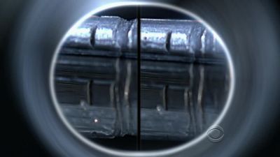 The bullets
that killed Rylan Gauss - CSI: Crime Scene Investigation