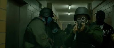 The droid. - The First Purge