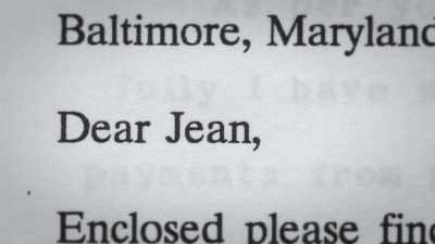 I had the letters from - The Keepers