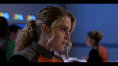 The look in her eyes. - The Orville