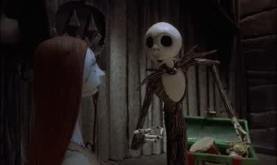 You certainly do Jack I had the most terrible visionThat's splendid No It was about your ChristmasThere was smoke and fire That's not my ChristmasMy Christmas is filled with laughter and joyand thisMy Sandy Claws outfit I want you to make itJack please - The Nightmare Before Christmas