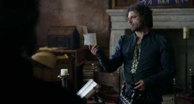 I was the one who demanded
Tancredi surrender this. Remember? - Medici: Masters of Florence
