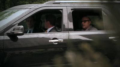 The one in the back. - White Collar
