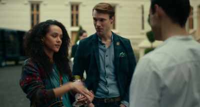 I was the one who ran into them
and the glasses. - The Invitation