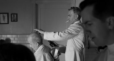 I was the principal barber now - The Man Who Wasn't There