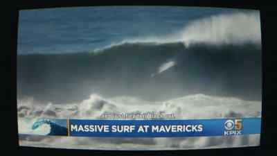 The storms
are lining up in the Pacific, - 100 Foot Wave