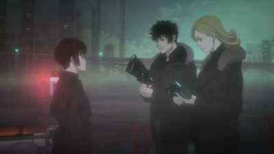 I had the two of you registered
as users for these. - Psycho-Pass: Providence
