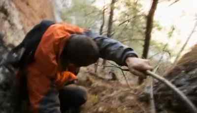THERE'S LOOSE ROCK EVERYWHERE. - Man vs. Wild