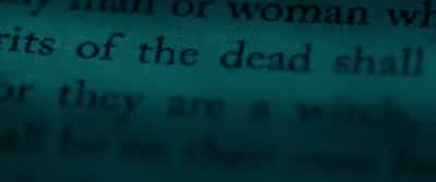 "They are a witch and their blood shall be on their own heads." - The Autopsy of Jane Doe