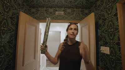 I think a small space,
doing the walls and ceilings,
super high drama. - Why the Heck Did I Buy This House?